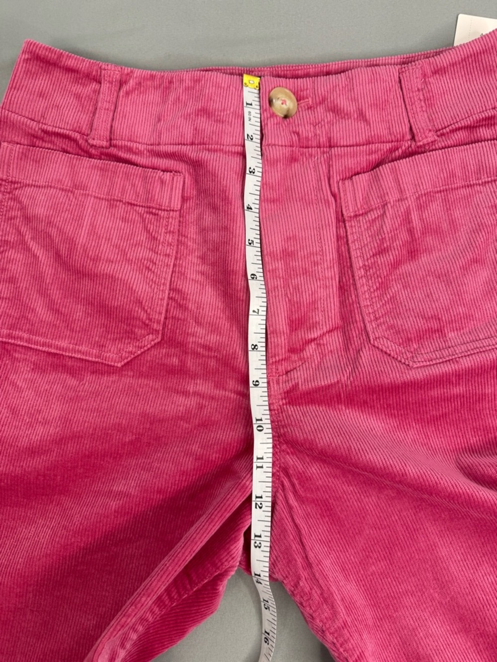 Anthropologie Maeve Colette Pink Corduroy Pants Size 29 NWT - Picture 9 of 12